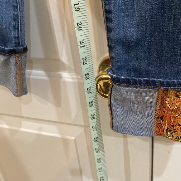 Girlfriend patchwork ankle jeans - Picture 13 of 16
